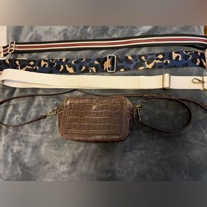 Madewell Leather purse with 4 straps